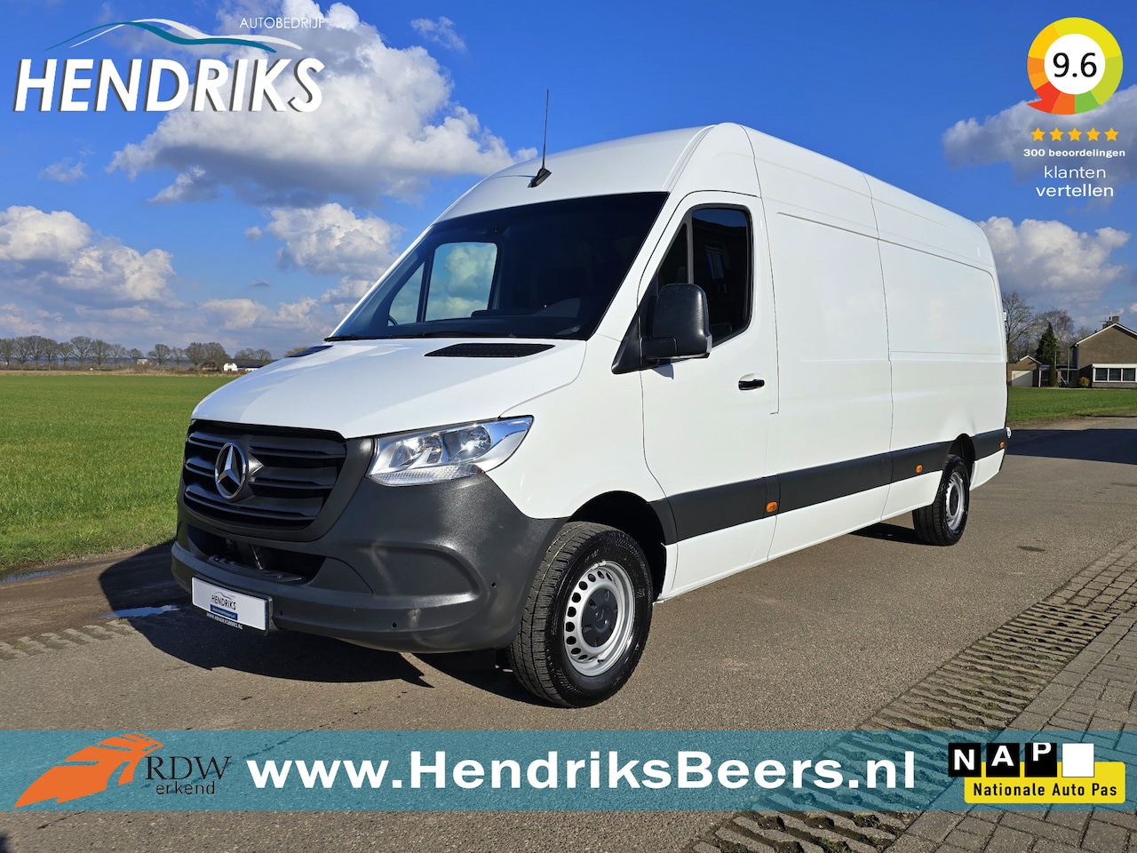 Mercedes-Benz Sprinter - 317 1.9 CDI L3 H2 RWD - 170 Pk - Euro 6 - Camera - StoelVerwarming - MBUX - AutoWereld.nl