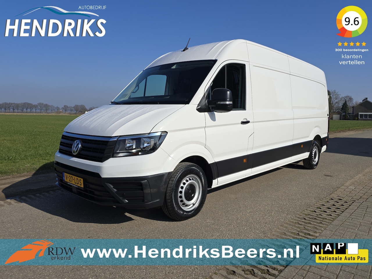 Volkswagen Crafter - 35 2.0 TDI L4 H3 Comfortline - 140 Pk - Euro 6 - Airco - Cruise Control - AutoWereld.nl