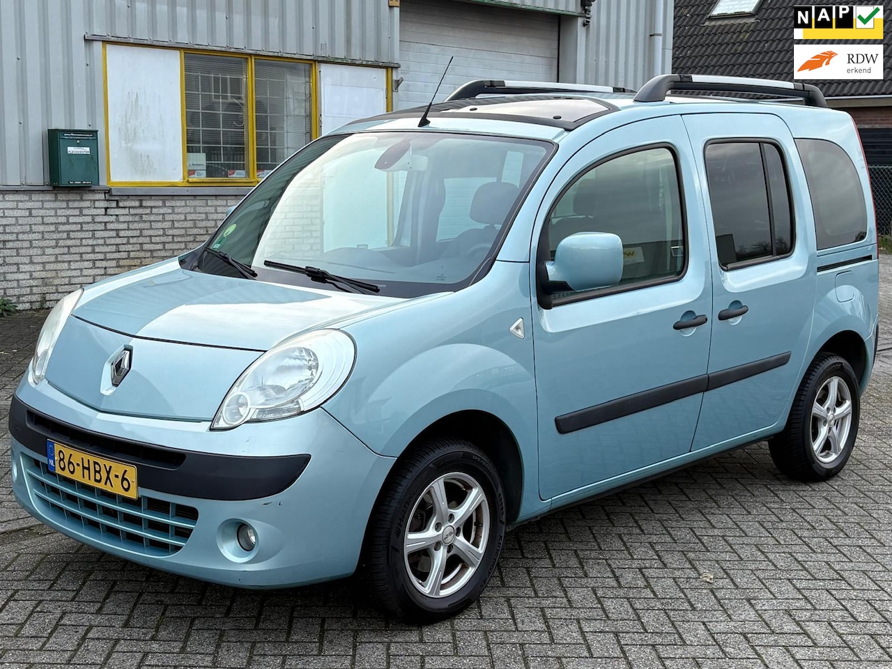 Renault Kangoo Family - 1.6 I 16V 106 PK Bj 2008 Privilege 1e Eig Ecc Airco Panoramadak Opendak Pdc Cruise Elec.Pa - AutoWereld.nl