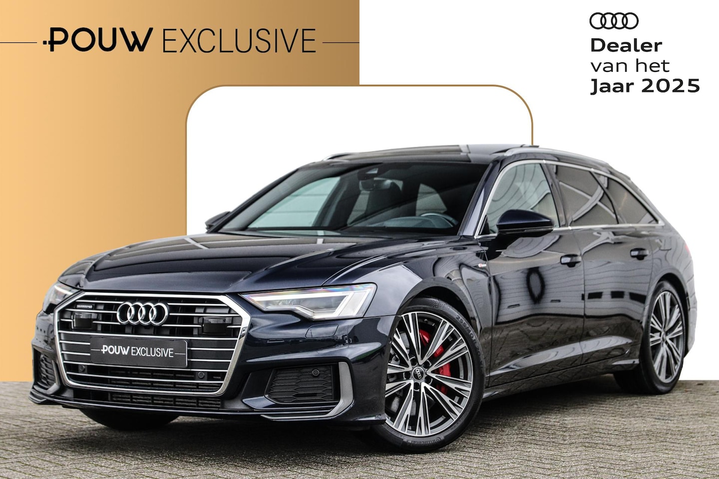 Audi A6 Avant - 55 TFSIe 367pk Quattro S-Line Competition | Adaptief Onderstel | S-Sportstoelen | Trekhaak - AutoWereld.nl