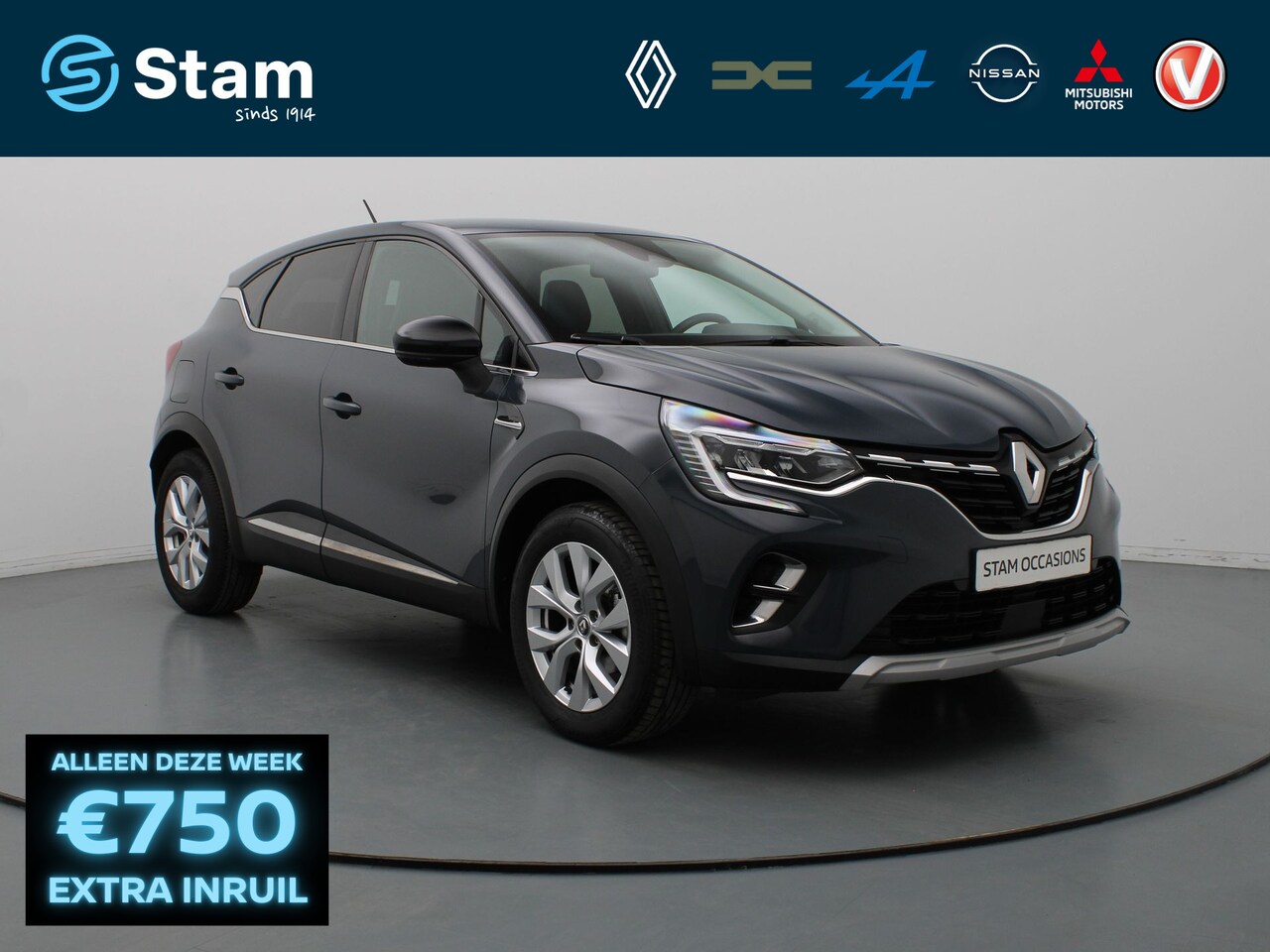 Renault Captur - 100pk TCe Intens Cruise | Climate | Carplay | Navi | Parkeersens. achter - AutoWereld.nl