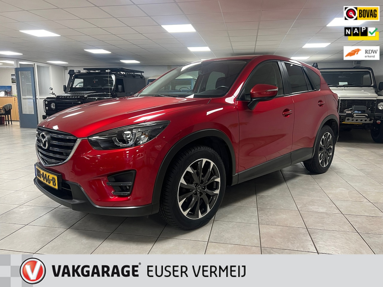 Mazda CX-5 - 2.0 SkyActiv-G 165 GT-M Line Lederen bekleding, Climate controle, 4 nieuwe all season band - AutoWereld.nl
