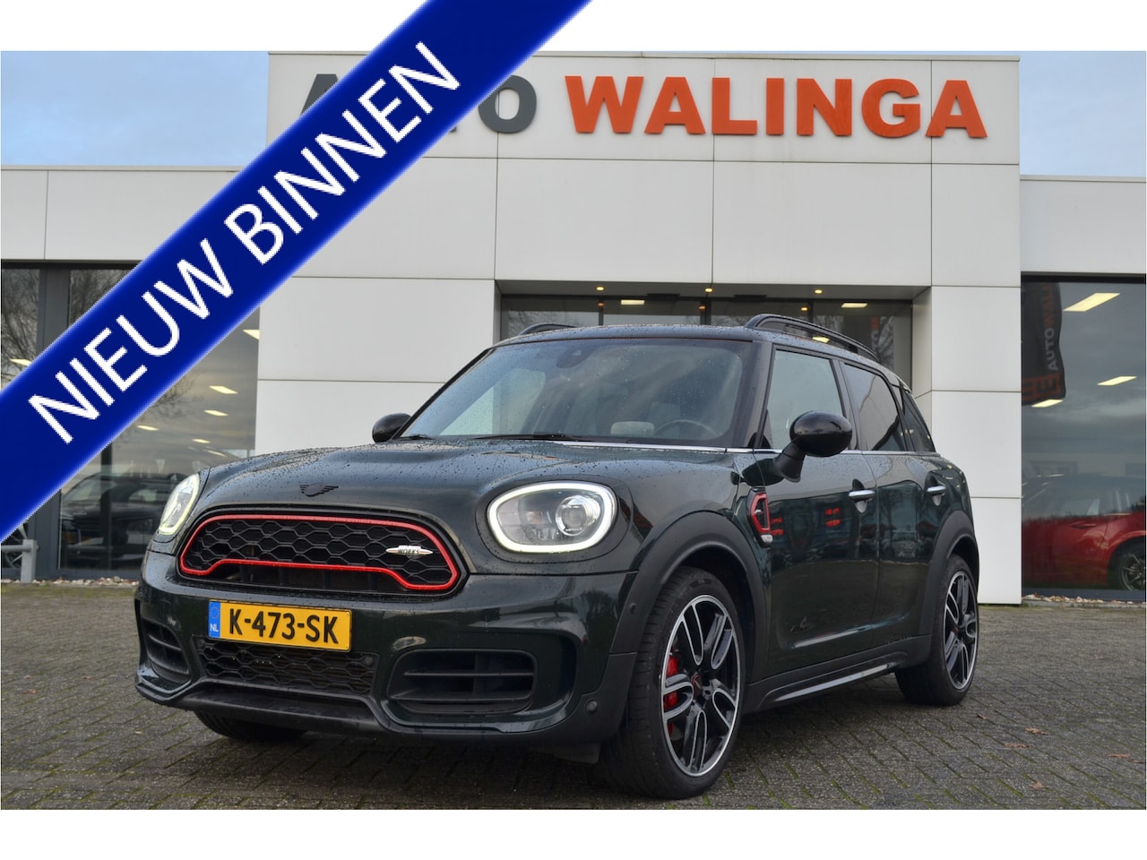MINI Countryman - Mini 2.0 John Cooper Works 232 PK ALL4 Chili Panoramadak | Harman Kardon | Head up | Camer - AutoWereld.nl