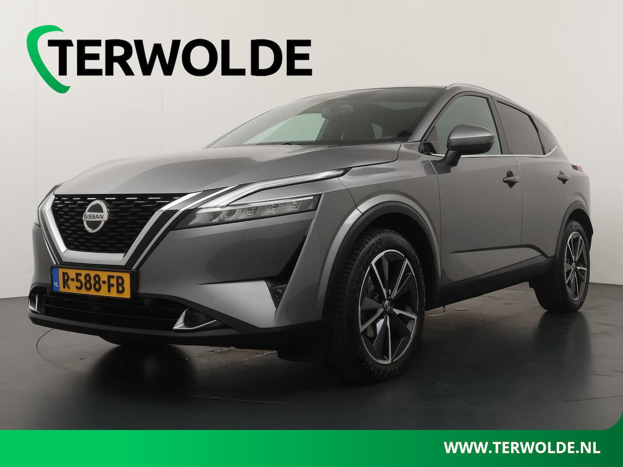 Nissan Qashqai - 1.3 MHEV Xtronic Business Executive | AUTOMAAT | Lederen Bekl. | Panoramadak | - AutoWereld.nl