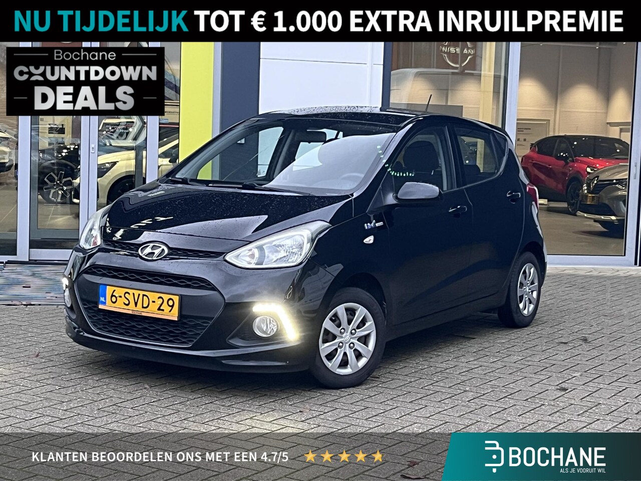 Hyundai i10 - 1.0i i-Motion Comfort Plus Climate control - AutoWereld.nl