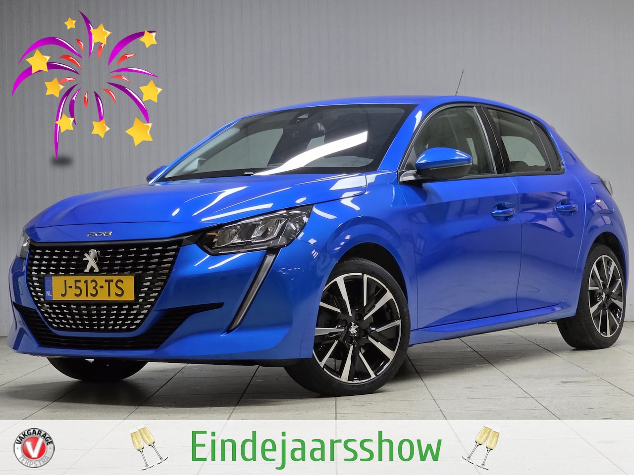 Peugeot 208 - 1.2 PureTech Allure/ D-Riem verv: 96.000 KM!/ Virtual Cockpit/ 17'' LMV/ Keyless-GO/ Lane- - AutoWereld.nl