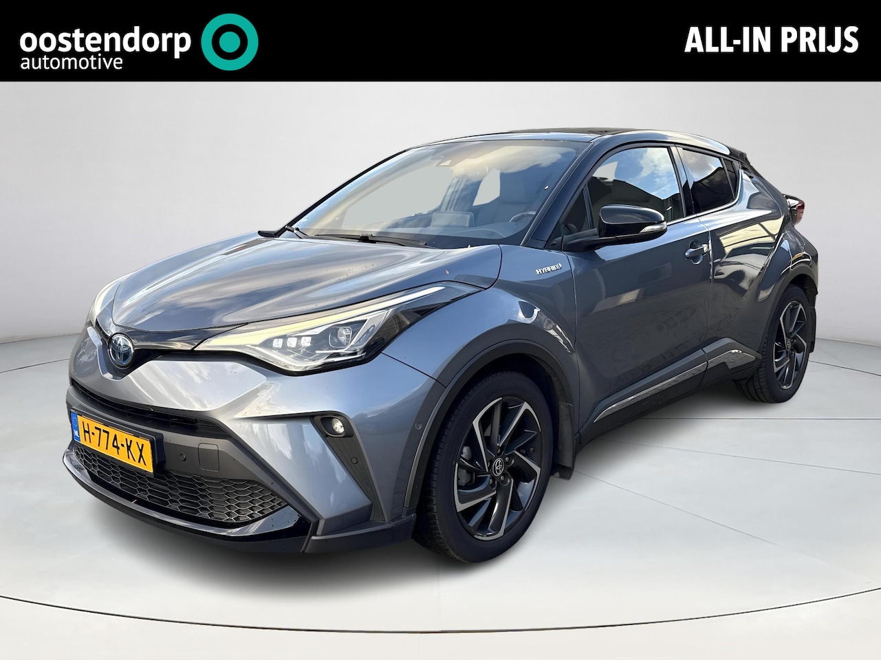 Toyota C-HR - 2.0 Hybrid Bi-Tone **TREKHAAK/ NAVIGATIE/ DODEHOEKDETECTIE/ 36 MAANDEN GARANTIE** - AutoWereld.nl