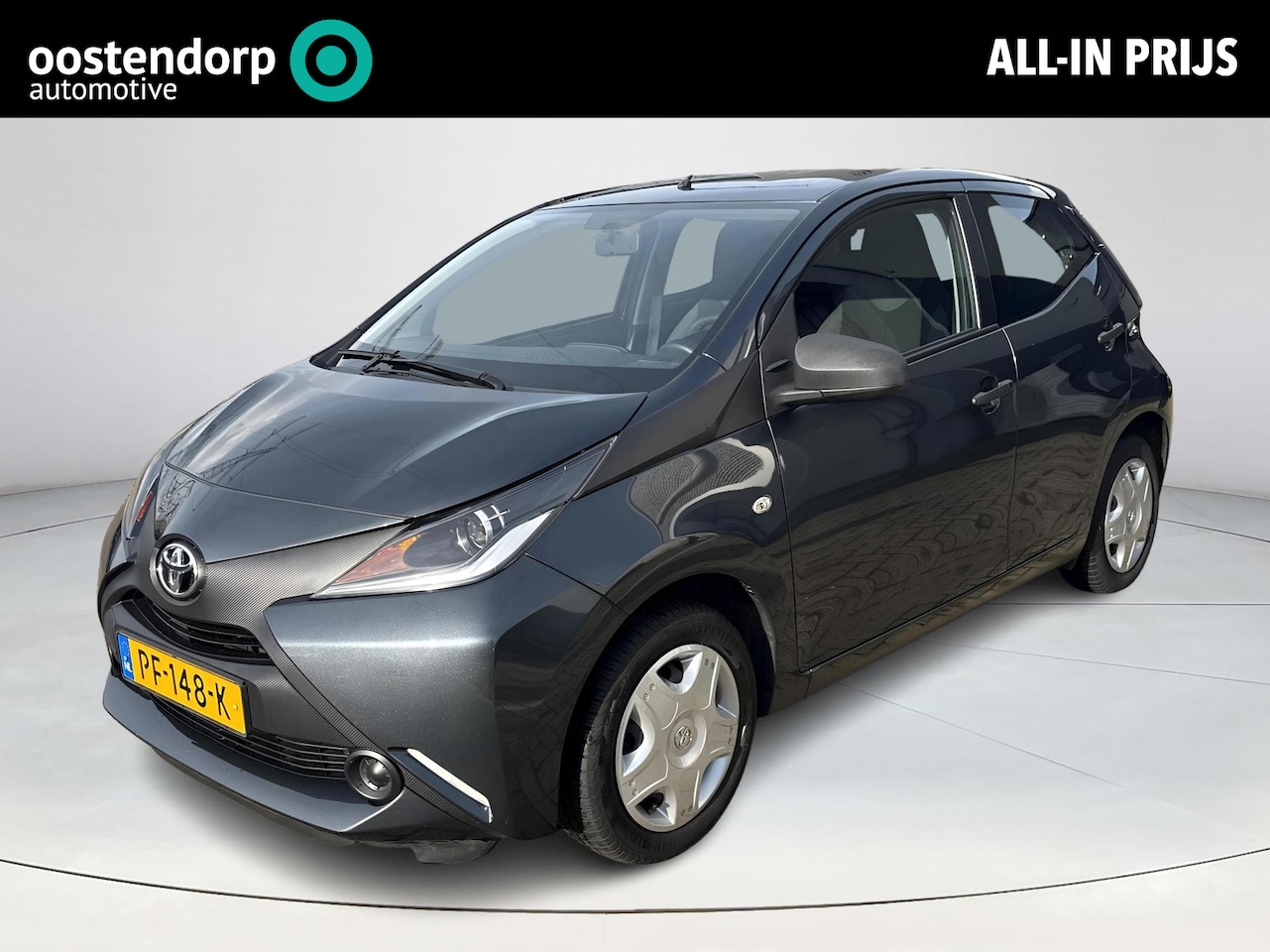 Toyota Aygo - 1.0 VVT-i x-fun **BLUETOOTH/ AIRCO/ BEGRENZER/ GARANTIE** - AutoWereld.nl