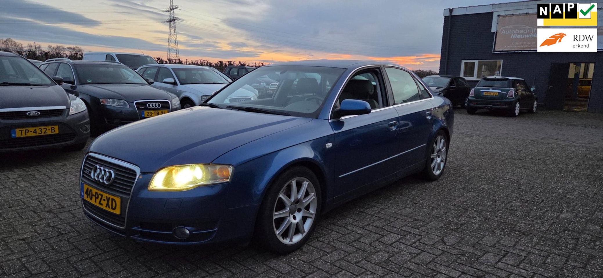 Audi A4 Limousine - 3.0 TDI quattro Pro Line 1e eigenaar Navi/4×4/stoelverwarming - AutoWereld.nl