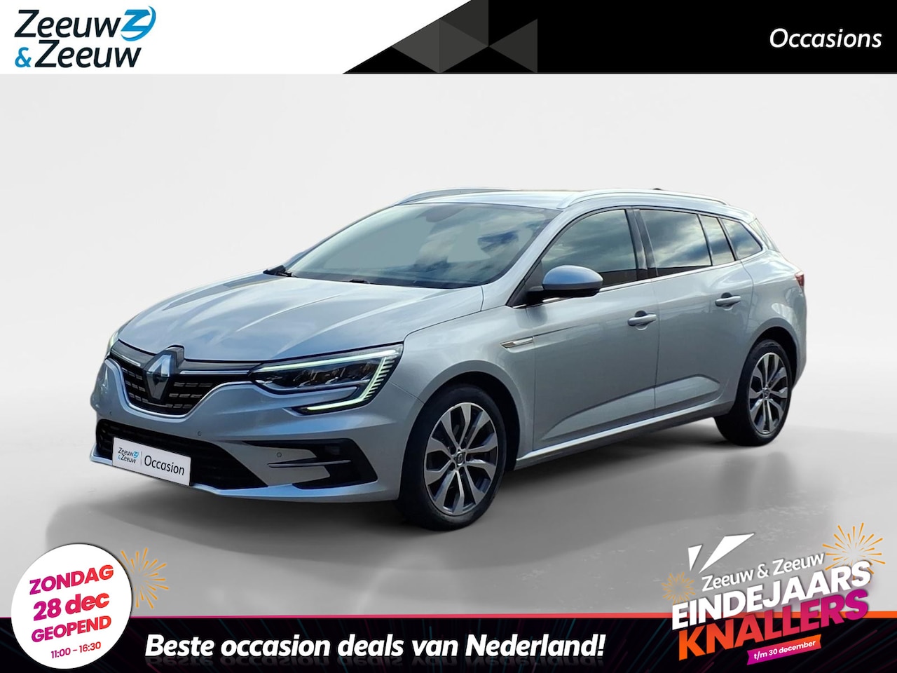 Renault Mégane Estate - 1.3 TCe 140 Techno SUPER EINDEJAARSVOORDEEL! | Airco/ECC | Navigatie | Camera pdc | 1 jaar - AutoWereld.nl
