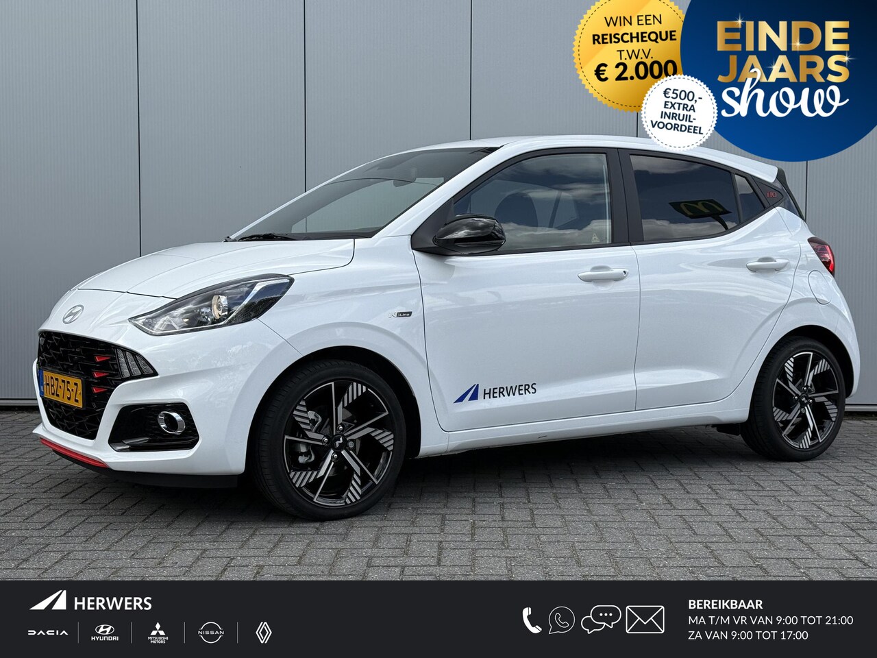 Hyundai i10 - 1.0 T-GDI N Line 5-zits / 90 PK / Navigatie / Achteruitrijcamera / Climate & Cruise Contro - AutoWereld.nl