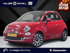 Fiat 500 C - Cabio RED 1.0 Hybrid 70pk | CLIMA | 16" LM-VELGEN | NAVI | DAB+ | APPLE CARPLAY / ANDROID