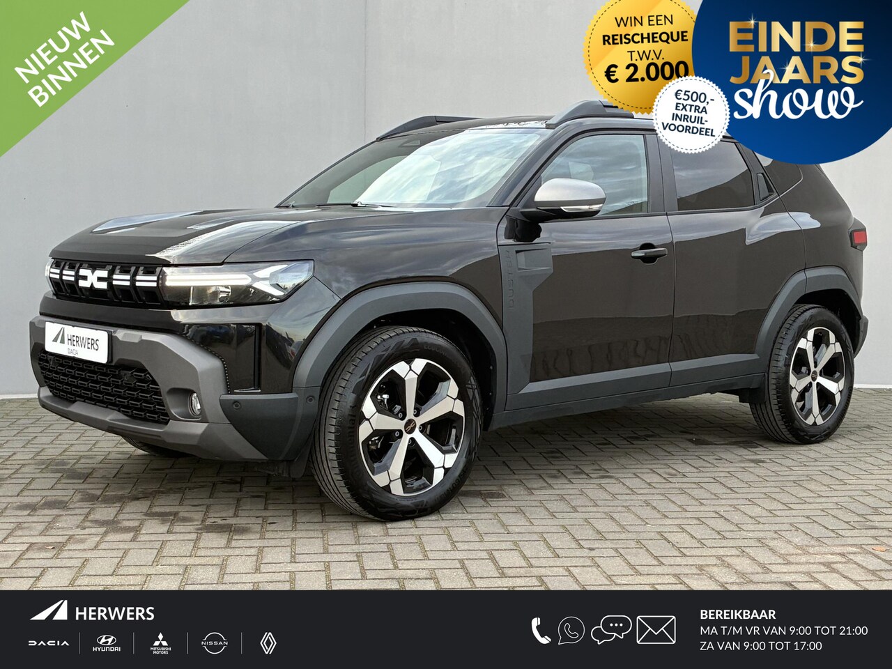 Dacia Duster - 1.6 Hybrid 140 Journey / Fabrieksgarantie tot 04-2028<100.000 / Pack parking / Pack Winter - AutoWereld.nl