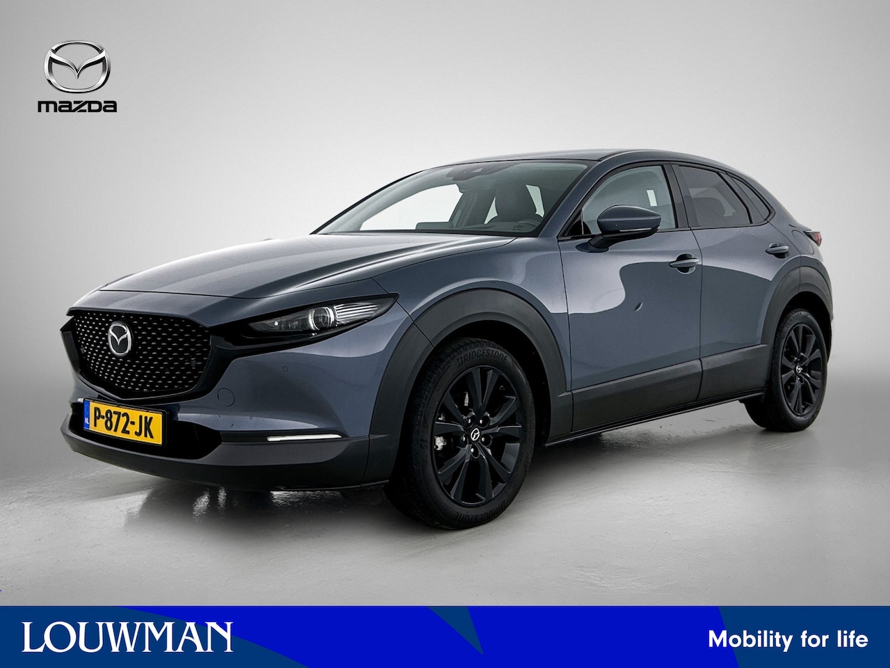 Mazda CX-30 - 2.0 e-SkyActiv-X M Hybrid Luxury | Zwarte velgen | Zwarte grill | Homura look | Uniek - AutoWereld.nl