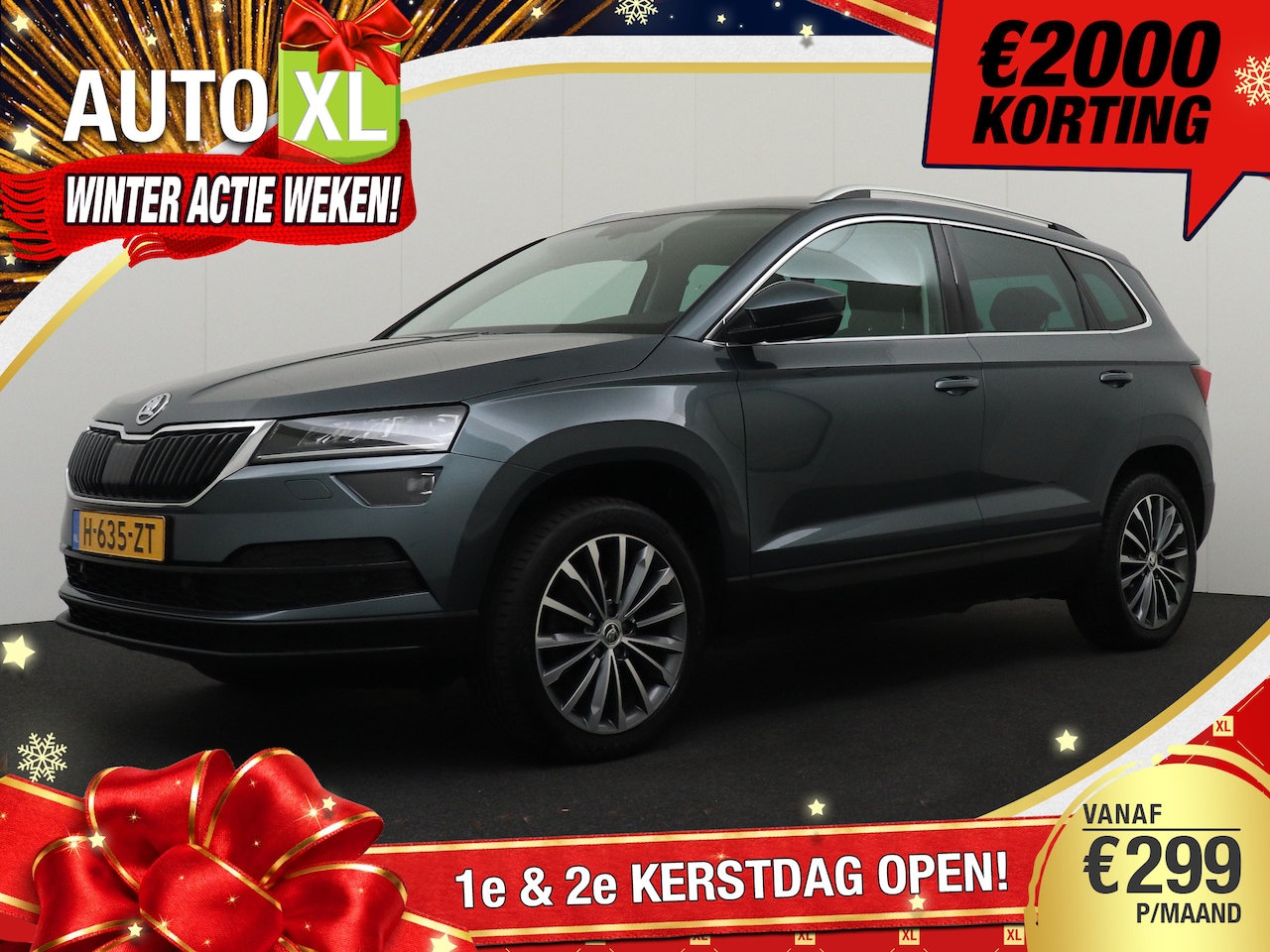 Skoda Karoq - 1.5 TSI 150 PK Sport Business+ Sportstoelen Digi.Dash 18'LMV 2k - AutoWereld.nl
