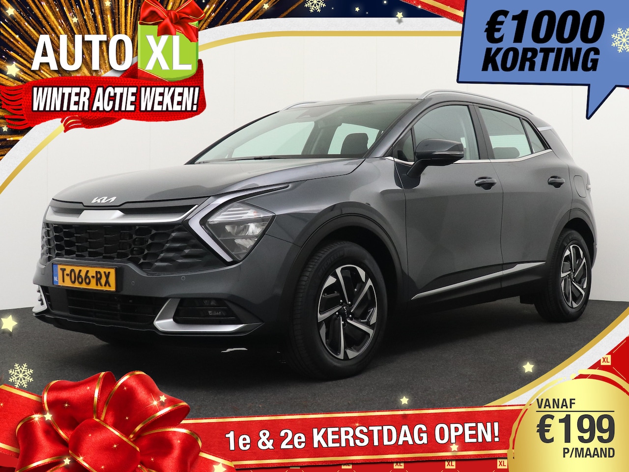 Kia Sportage - 1.6 Aut. MHEV DynamicLine Camera Carplay Navi Adapt.Cruise 1k - AutoWereld.nl