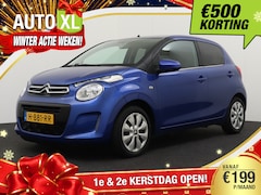 Citroën C1 - 1.0 VTi Feel Pack-Comfort Bluetooth LED Airco Extra getint glas 0.5k