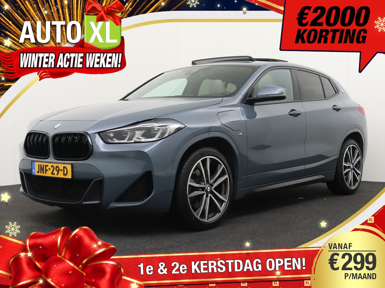 BMW X2 - xDrive25e 220PK M-Sport High Exe Pano-dak Adapt.Cruise 19'LMV HUD 2k - AutoWereld.nl