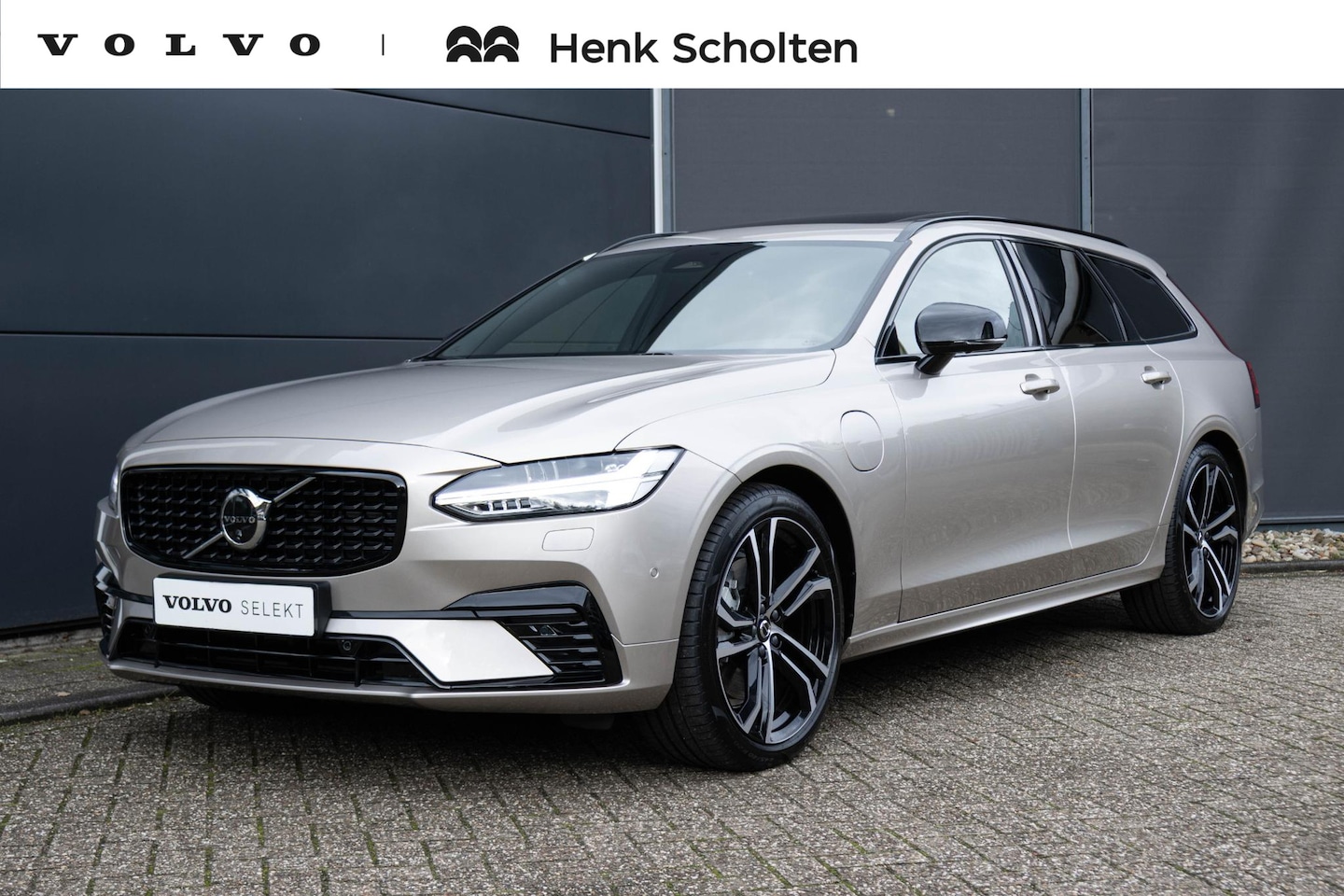 Volvo V90 - T6 Automaat Plug-in hybrid AWD Ultra Dark | Luchtvering| Nappa Leder interieur|Massagefunc - AutoWereld.nl