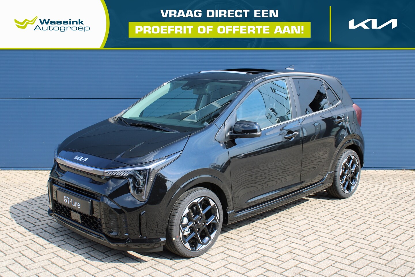 Kia Picanto - 1.0 DPi 63pk 4-zits GT-Line | Stoel-/Stuurverwarming | Apple CarPlay/ Android Auto | Smart - AutoWereld.nl