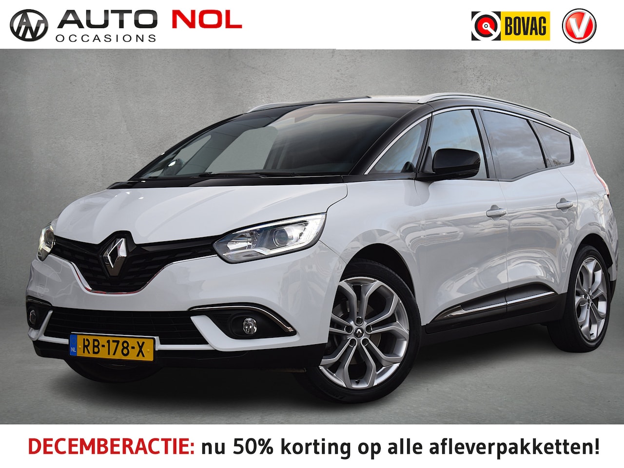 Renault Grand Scénic - 1.2 TCe Zen 7 persoons | Trekhaak | Apple CarPlay | Cruise | Climate - AutoWereld.nl