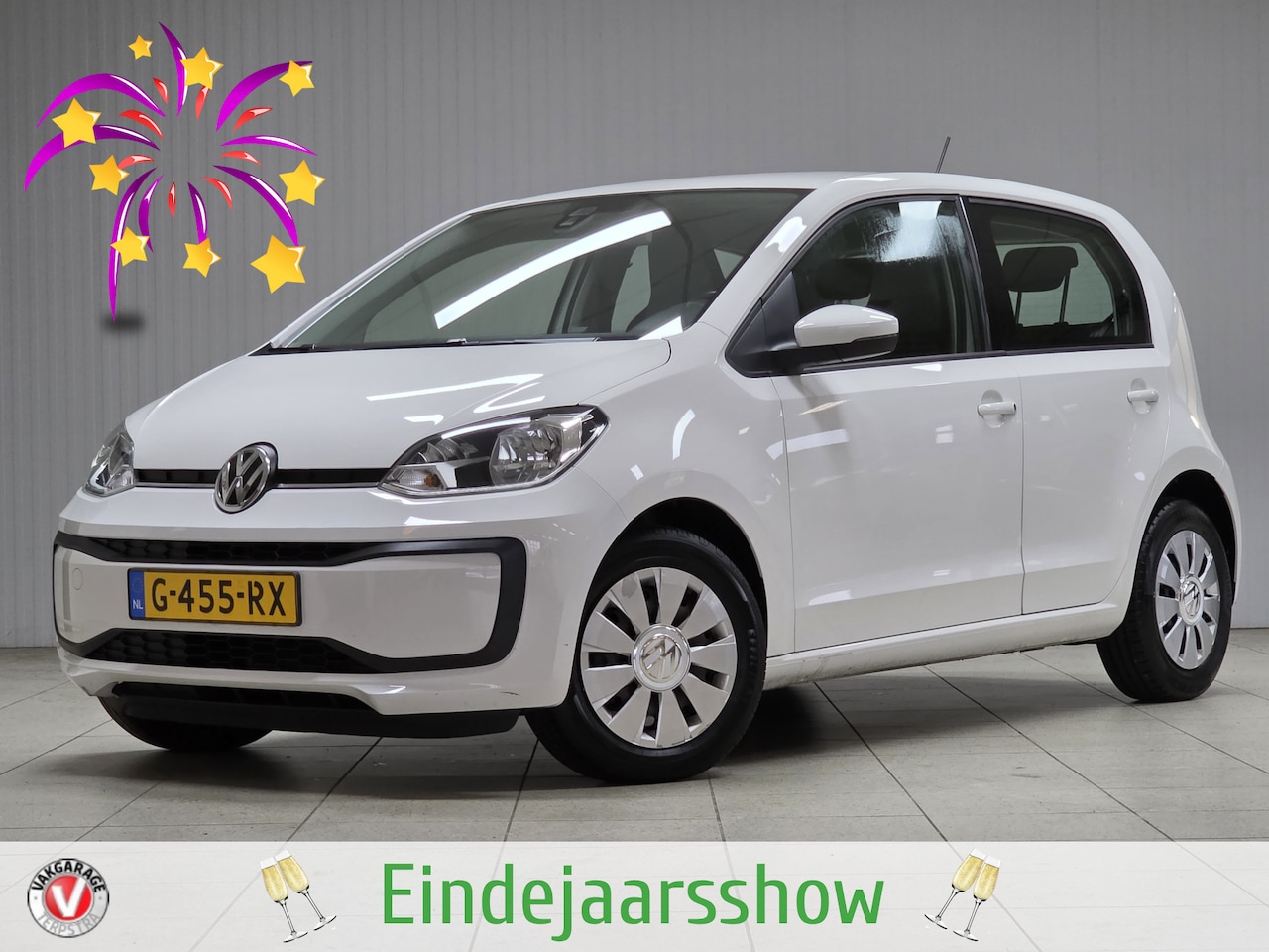 Volkswagen Up! - 1.0 BMT move up!/ 5-Drs/ Camera/ PDC/ Cruise!/ Maps + More/ Airco/ C.V. Afstand/ Elek. ram - AutoWereld.nl