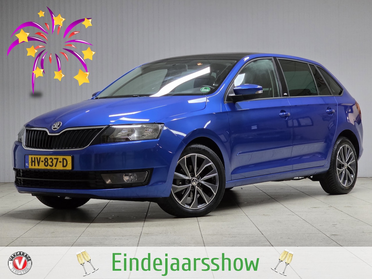 Skoda Rapid Spaceback - 1.2 TSI Greentech Edition/ Trekhaak/ 16'' LMV/ Navi/ Airco/ Cruise/ Stoelverw./ Elek. pakk - AutoWereld.nl