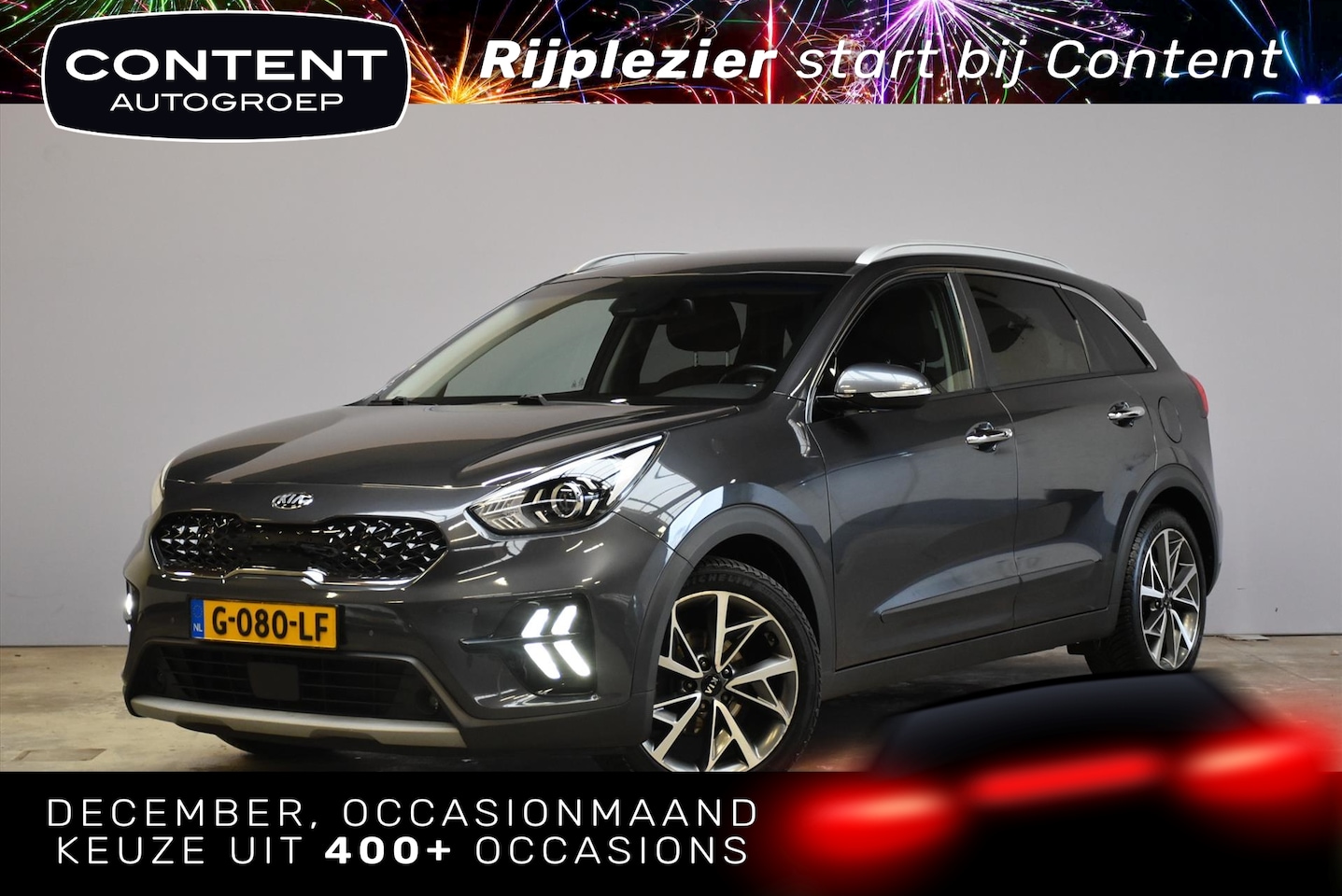 Kia Niro - 1.6 GDi Hybrid 141pk DCT6 DynamicPlusLine - AutoWereld.nl