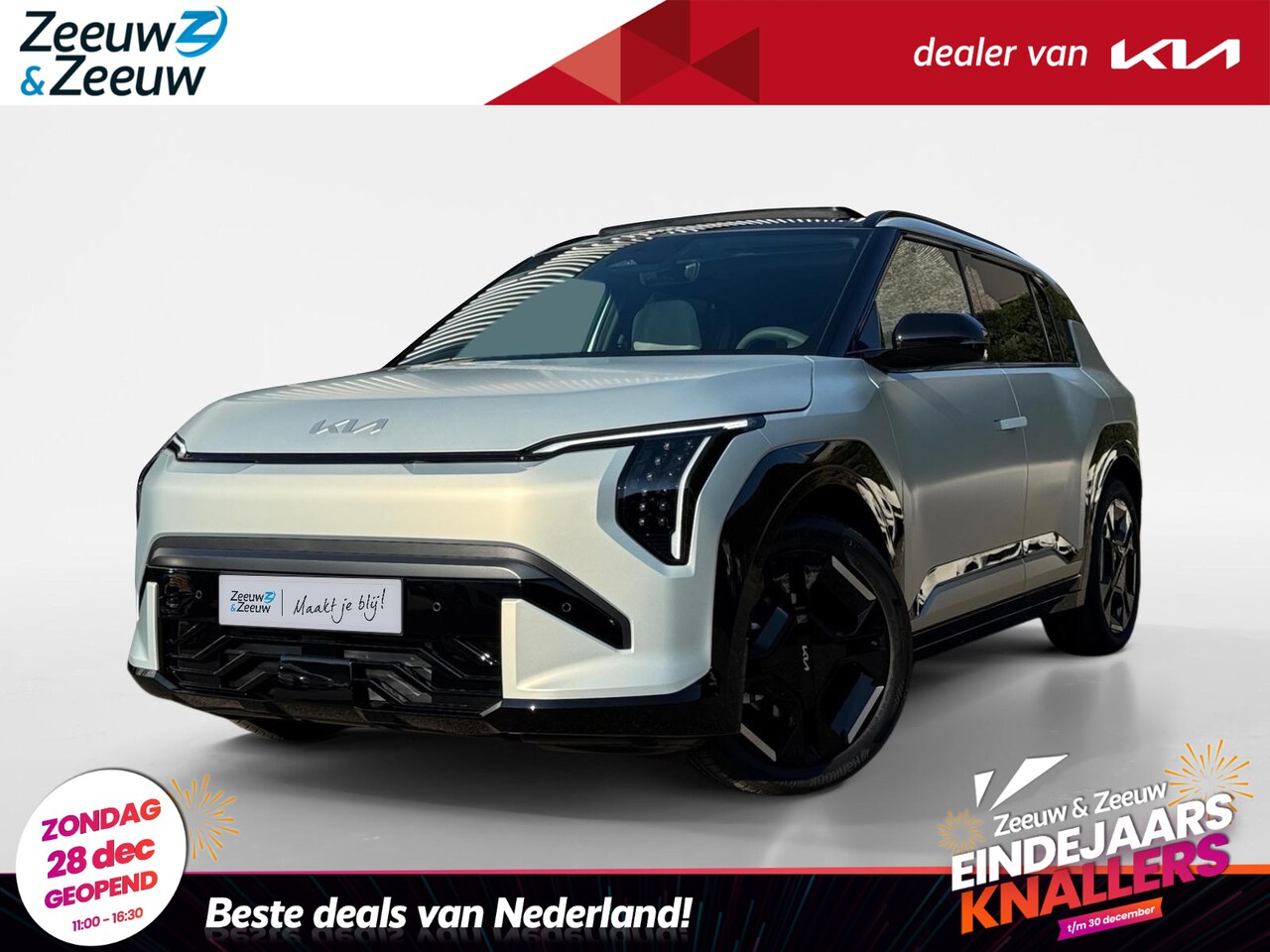 Kia EV3 - GT-PlusLine 81.4 kWh | HEAD UP DISPLAY | GT-bekleding | 204 PK | NU MET €3.500,- inruilpre - AutoWereld.nl