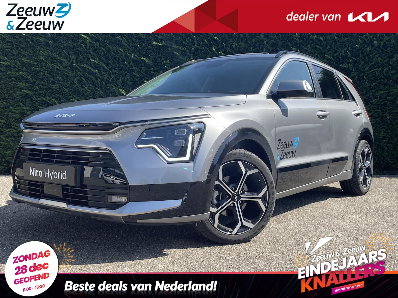 Kia Niro - 1.6 GDi Hybrid ExecutiveLine | Enkele kleuren op voorraad bel voor info | Incl €3.250,- in - AutoWereld.nl