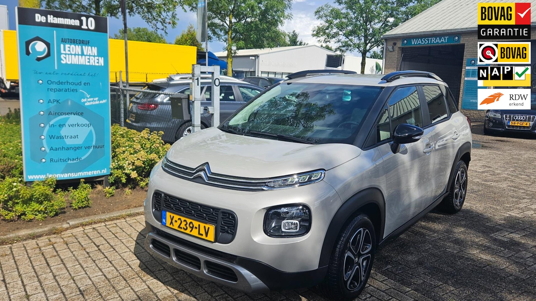 Citroën C3 Aircross - 1.2 PureTech S&S Feel Automaat l Trekhaak l Cruise Control l Climacontrol l Achteruitrij c - AutoWereld.nl