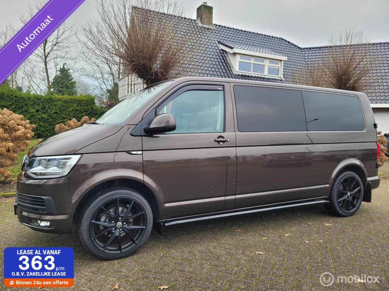 Volkswagen Transporter - 2.0 TDI L2H1 DC Highl,,trekh,carplay - AutoWereld.nl