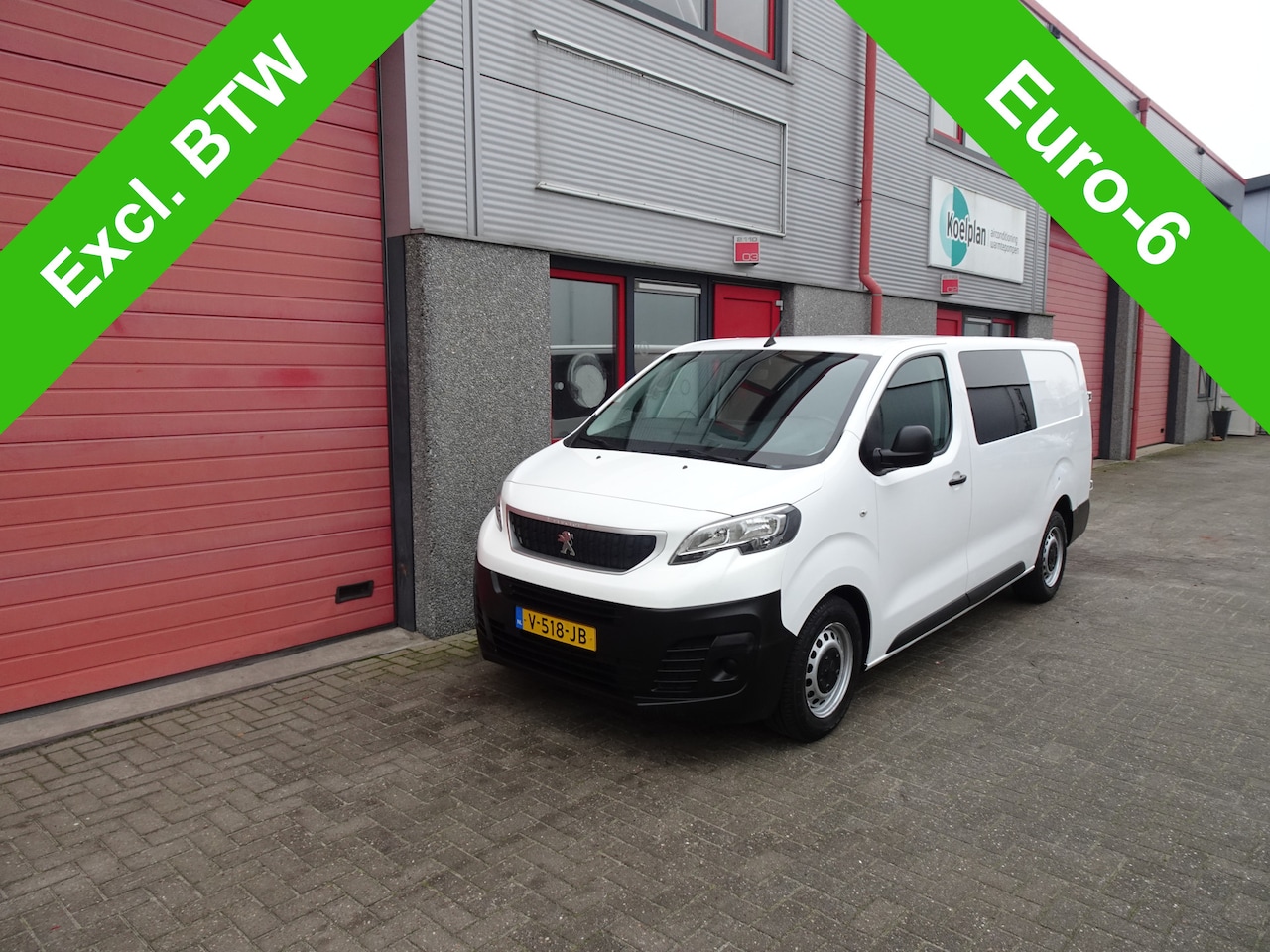 Peugeot Expert - 231L 2.0 BlueHDI 120 DC Premium 6 pers airco - AutoWereld.nl