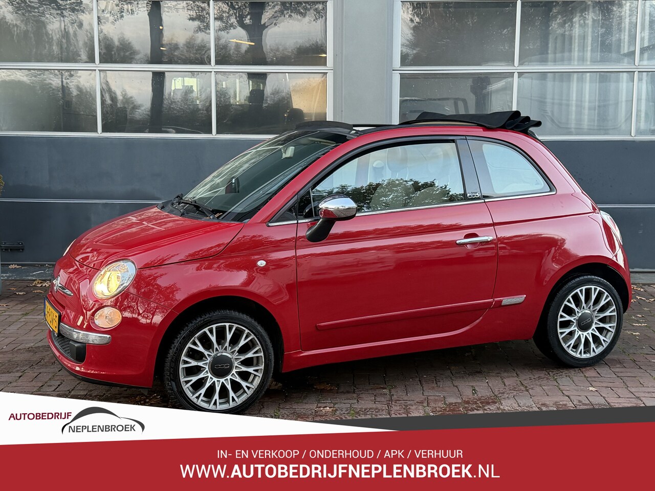 Fiat 500 C - 1.2 Lounge Bj 2011 km 89.218 Dealer onderhouden !! - AutoWereld.nl