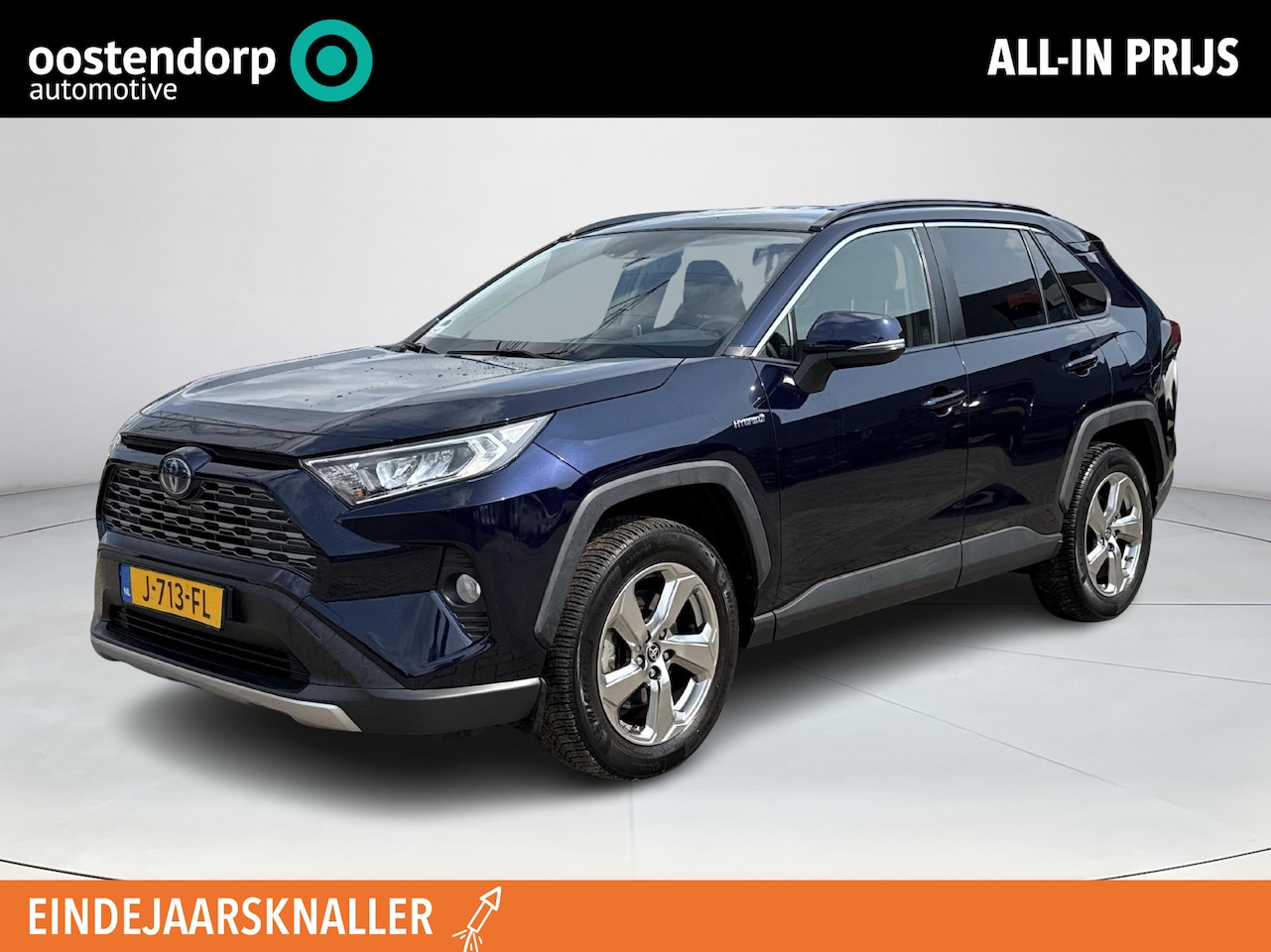 Toyota RAV4 - 2.5 Hybrid Dynamic **NAVIGATIE/ PARKEERCAMERA/ 36 MAANDEN GARANTIE** - AutoWereld.nl