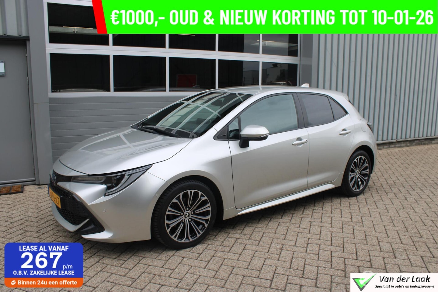 Toyota Corolla - 1.8 Hybrid Business Intro | Parkeersensoren voor en achter | Stoelverwarming | NL Auto Boe - AutoWereld.nl