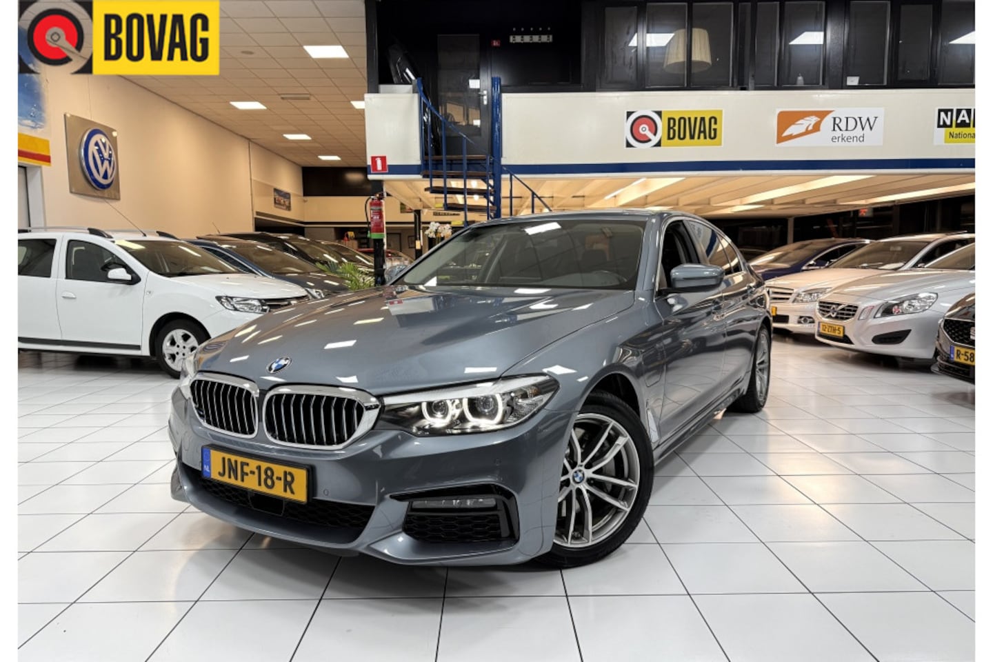 BMW 5-serie - 530E IPERFORMANCE Bovag Garantie - AutoWereld.nl
