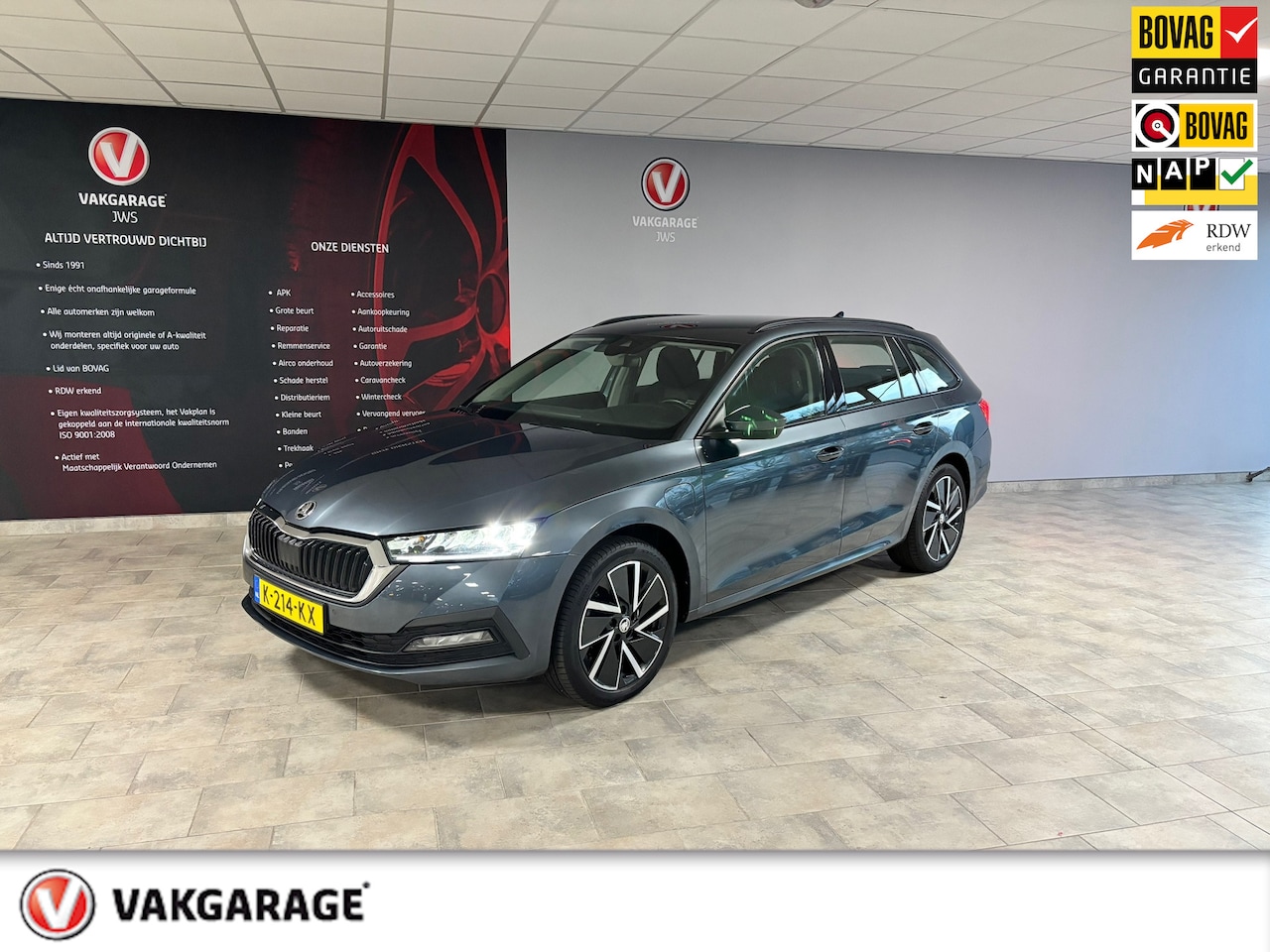 Skoda Octavia Combi - 1.4 TSI iV PHEV Business Edition incl. afl. beurt en garantie. - AutoWereld.nl