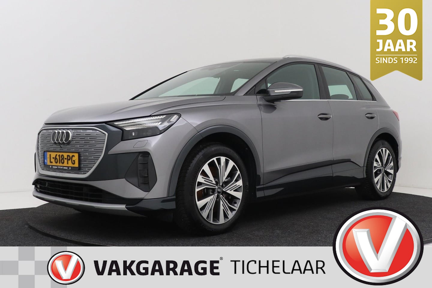 Audi Q4 e-tron - 40 Launch edition Advanced 77 kWh | Org NL | Sportstoelen | CarPlay | Dealeronderhouden - AutoWereld.nl