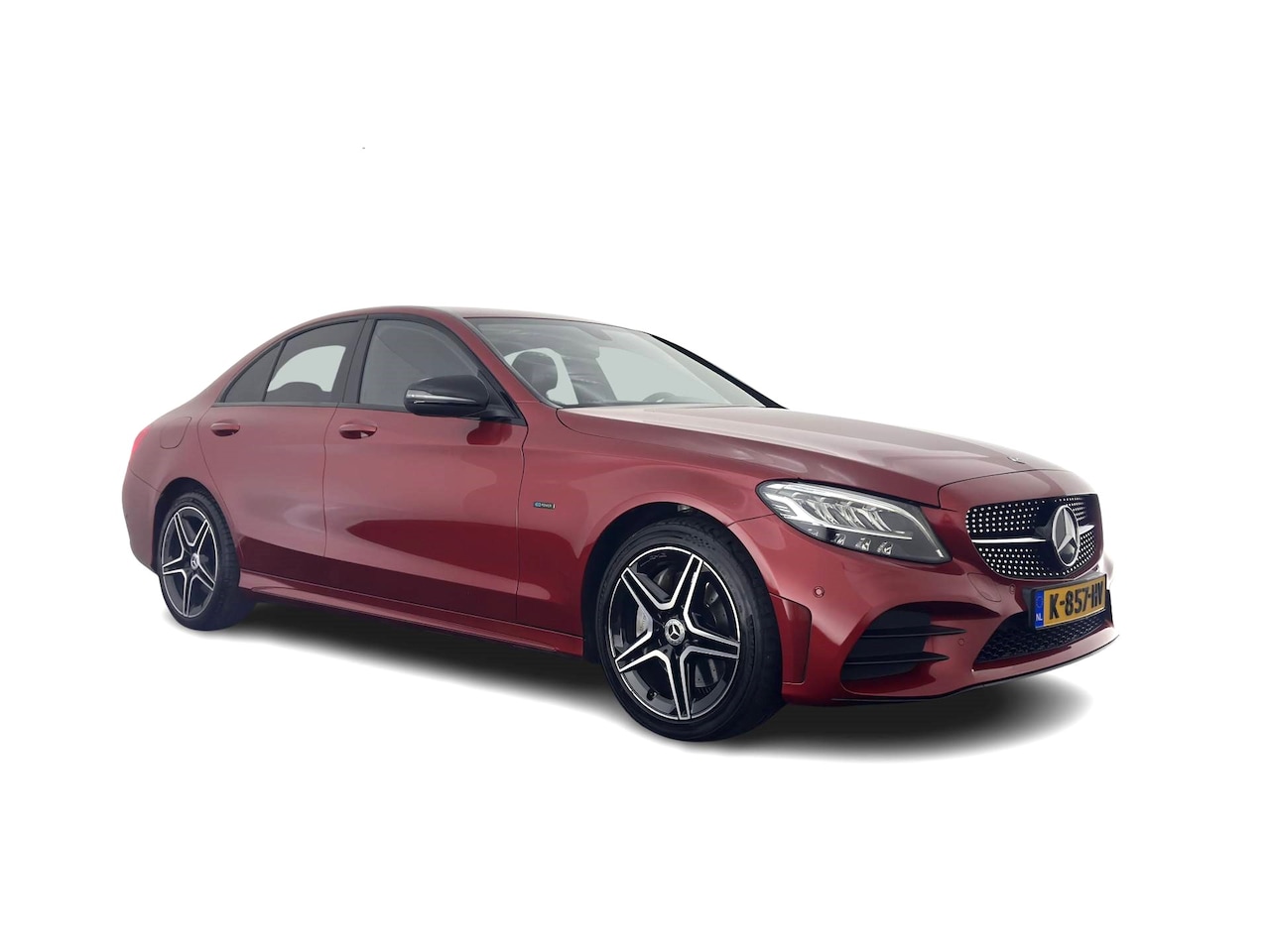 Mercedes-Benz C-klasse - 300 e Business Solution AMG Limited ( Plug-In ) (INCL-BTW) *FULL-LEATHER | FULL-LED | BURM - AutoWereld.nl