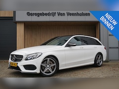 Mercedes-Benz C-klasse Estate - 250 211pk AMG-line Pano.Dak Led Leder *Black Optik* Standkachel Keyless Burmester 360 View