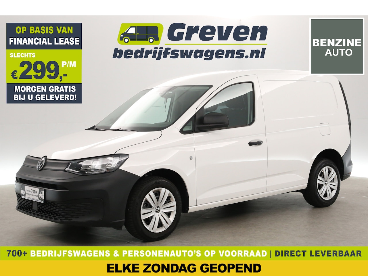 Volkswagen Caddy Cargo - 1.5 TSI | Benzine | Clima | Cruise | Parkeersens. | Elektrpakket. - AutoWereld.nl
