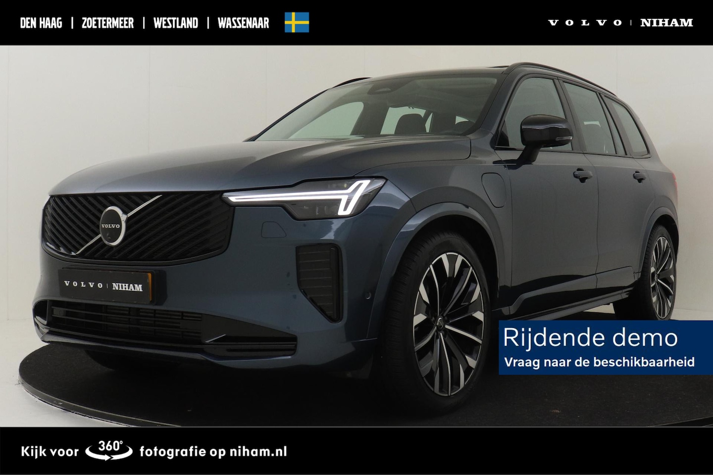 Volvo XC90 - II T8 PLUG-IN HYBRID AWD ULTRA DARK *FULL OPTIONS!* -PANO.DAK|BOWERS&WILKINS|LUCHTVERING|G - AutoWereld.nl