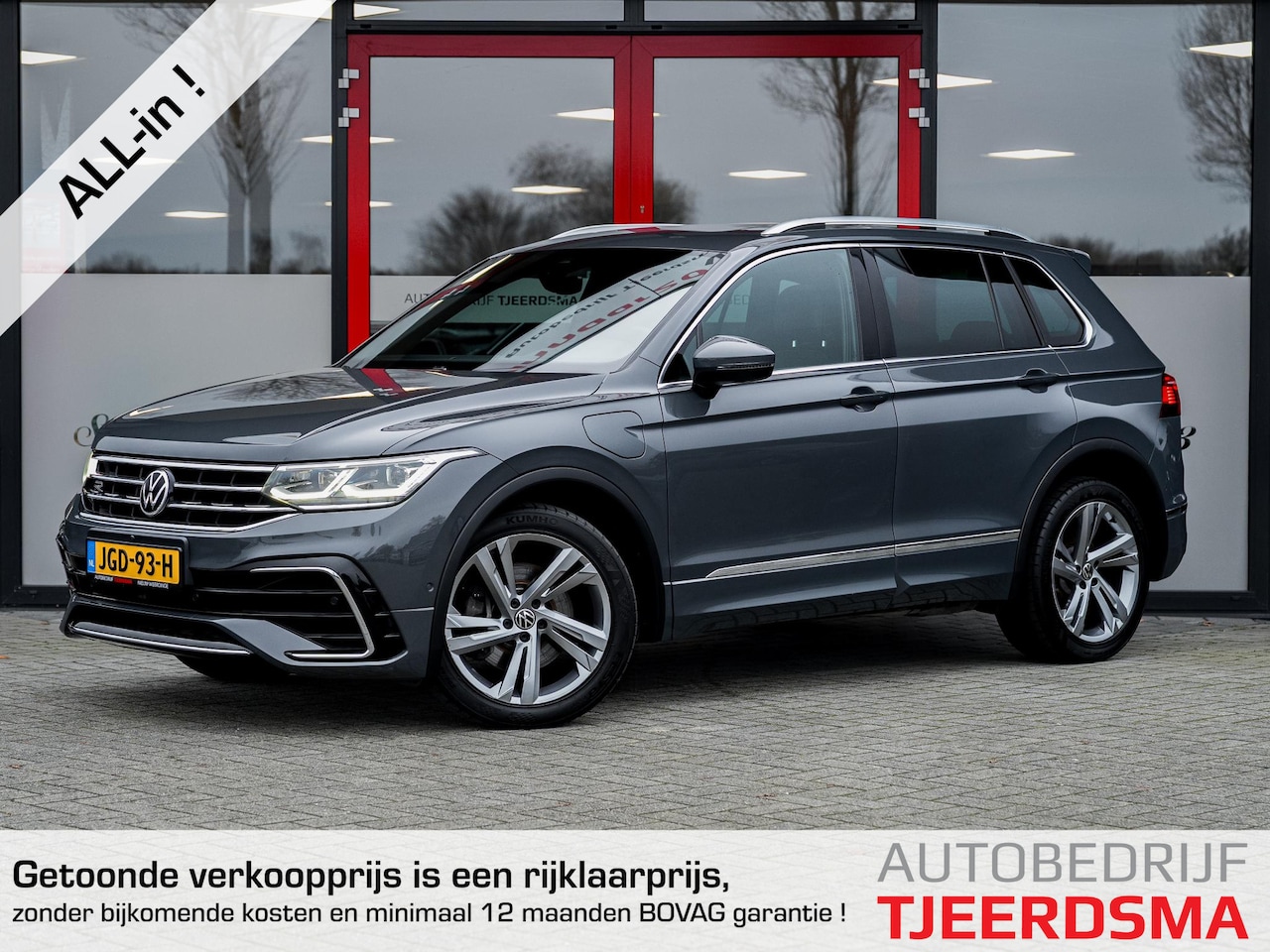 Volkswagen Tiguan - 1.4 TSI eHybrid R-Line Business+ | 360 Camera | Rundleder | Memory Seats | Dode Hoek Detec - AutoWereld.nl