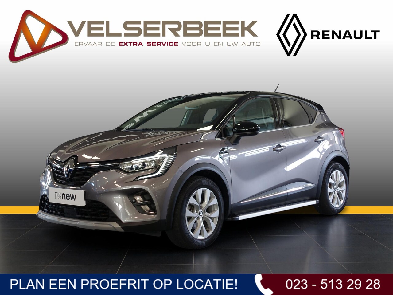 Renault Captur - 1.6 E-Tech Hybrid 145 Intens * AUTOMAAT * - AutoWereld.nl