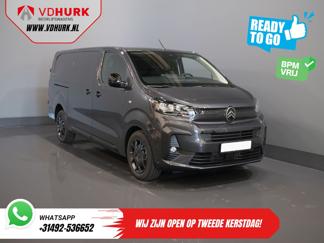 Citroën Jumpy - 2.0 HDI 180 pk Aut. L3 BPM VRIJ! Trekhaak/ Betimmering/ Navi/ Carplay/ Camera/ PDC/ Cruise - AutoWereld.nl