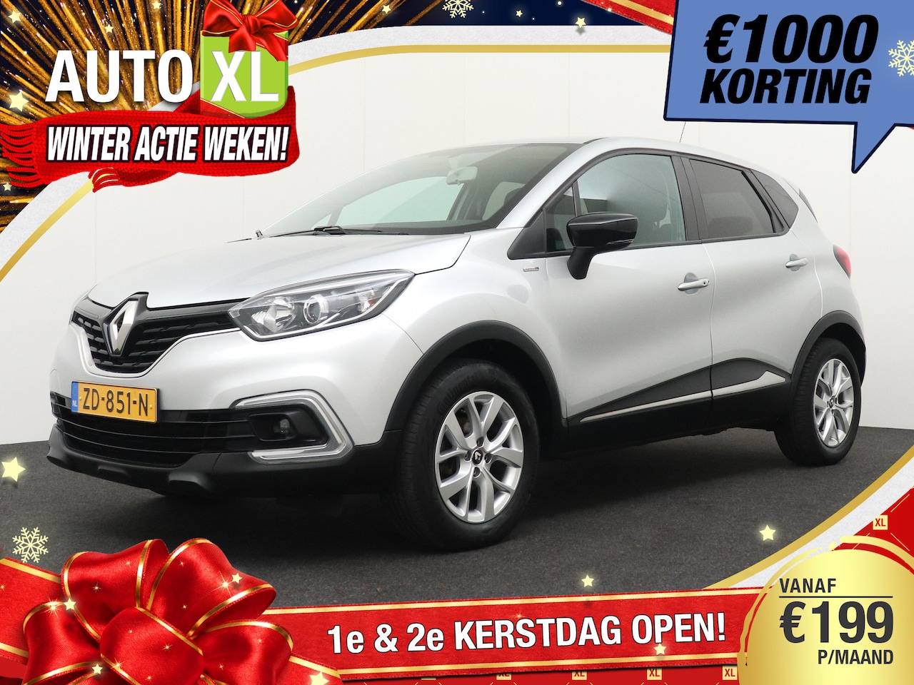 Renault Captur - 90 PK Limited Carplay Navi Cruise LED Park.sens 1k - AutoWereld.nl
