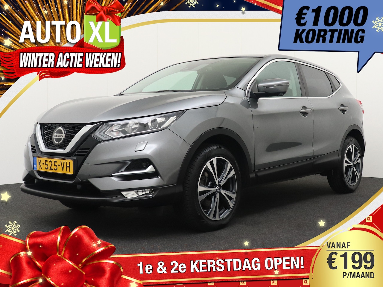 Nissan Qashqai - 1.2 116 PK N-Connecta Trekhaak 360*Camera Navi 18'LMV LED 1k - AutoWereld.nl