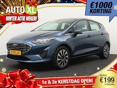 Ford Fiesta - 1.0 124 PK Hybrid Titanium Carplay Climate Stuur+Stoelverw. Navi 1k