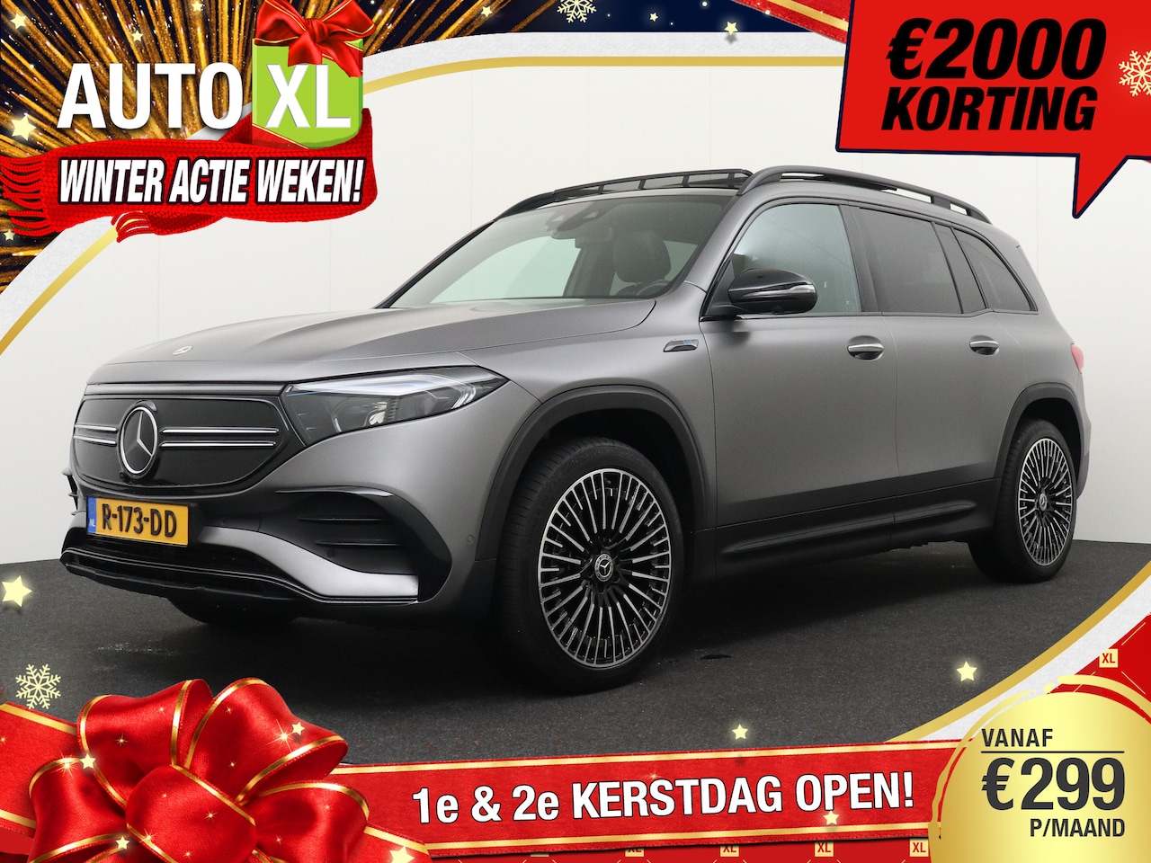 Mercedes-Benz EQB - 250 AMG Night Pakket Pano-dak Adapt.Cruise Memory 2k - AutoWereld.nl